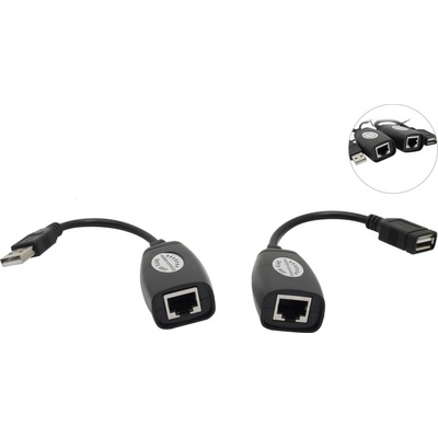 VCOM USB кабел VCom USB Extension over LAN - USB AM / AF - CU824 (CU824)