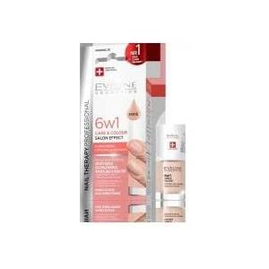 Eveline Cosmetics Cosmetics NAIL THERAPY NAIL THERAPY 6IN1 CARE & COLOUR NUDE 5ML