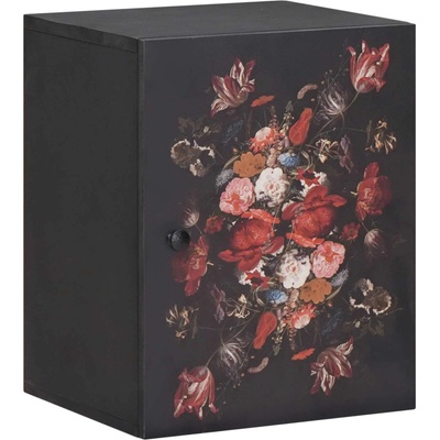 vidaXL Висящ шкаф Многоцветен 38 x 33, 5 x 48 см Солидно мангово дърво (4018720)