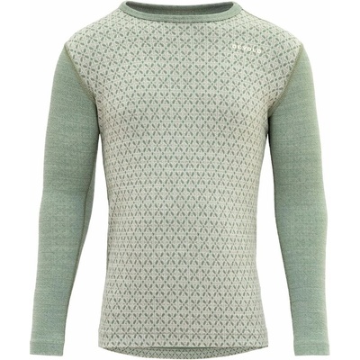 DEVOLD Litleegga Merino Shirt Kid Raw White