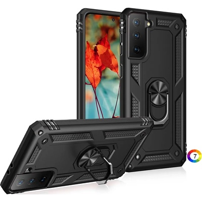 Samsung Galaxy S21 FE Удароустойчив Ring Holder Калъф и Протектор