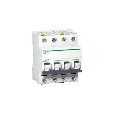 Schneider Electric 4P C 20A 10kA AC iC60H-C20-4 A9F07420