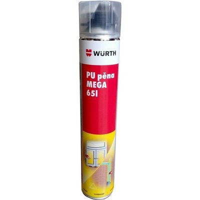 WURTH JEDNOSLOŽKOVÁ MONTÁŽNÍ PĚNA PU MEGA 770 ml