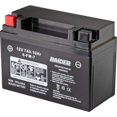 Raider Батерия / акумулатор 12V 7Ah за генератори (UNI-09294)