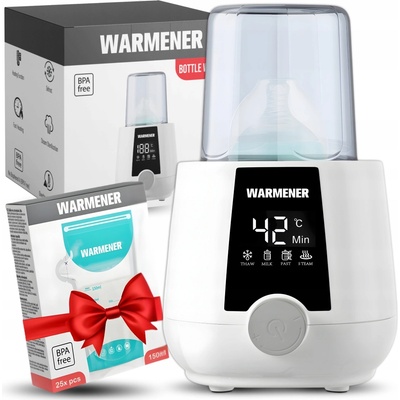 Warmener Ohřívač lahví elektrický 250 W s funkcí sterilizace
