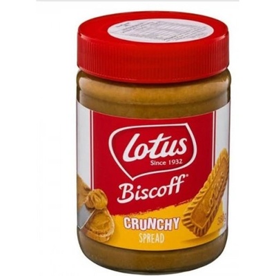Крем от карамелизирани бисквити крънчи Biscoff Lotus 380гр