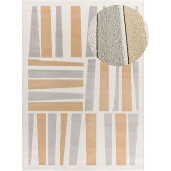 Universal Килим в светлосив и кремав цвят 80x150 cm Flora - Universal (50815)