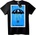 NOONEBRAND Тениска Loteria чадър - L, Black