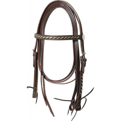 Lakota westernová Silver Wire hnědá