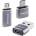 Intenso MIX480 USB адаптер, сив (комплект от 3 броя) 7600913 (7600913)