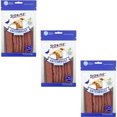 Dokas Dog Kachní prsa plátky 3 x 70 g