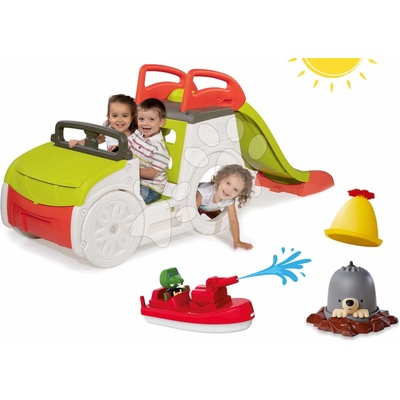 Smoby set preliezačka Adventre Car a BIG vodný klaun