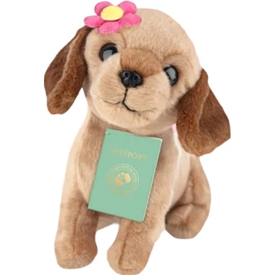 Studio Pets Плюшена играчка Studio Pets - Дейзи с цвете, 16 cm (6539)