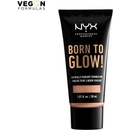 NYX Professional make-up make-up Born to Glow! Naturally Radiant Foundation Medium Buff neutrální podtón 43 g