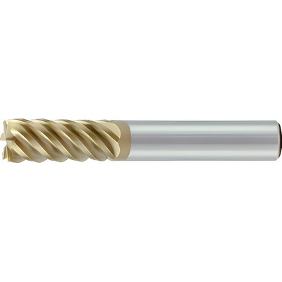 8mm tvrdokovová fréza 6 břitá dokončovací pro oceli do 65 HRC