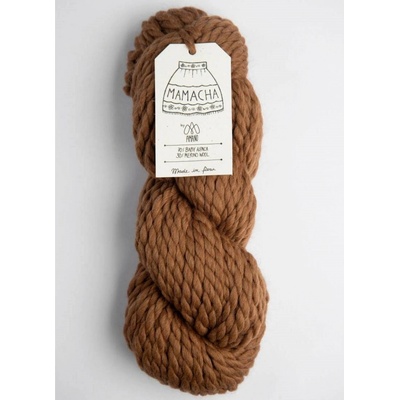 Pletací příze AMANO Mamacha 100g Mamacha: Cappuccino 8020