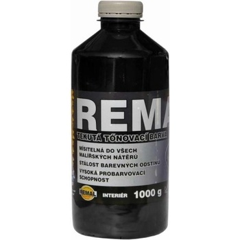 Barvy a laky Hostivař REMAL tónovací 0190 1kg černá