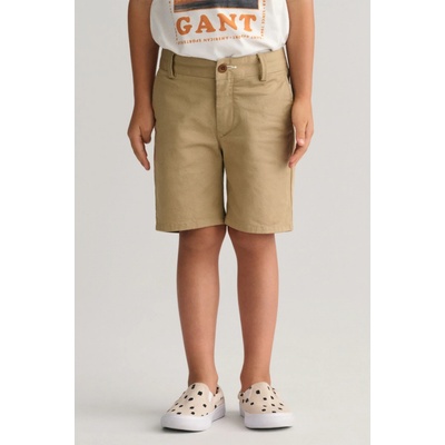 GANT REGULAR CHINO shorts DARK KHAKI