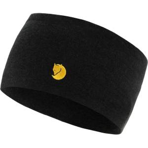 Fjällräven Лента за глава Fjällräven Bergtagen Merino Headband - Black - размер L/XL (904-5455-0112)