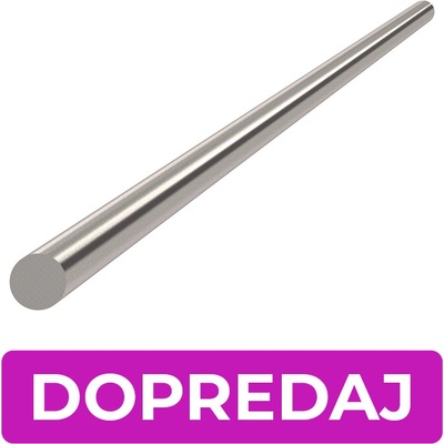 DOPREDAJ tyč ø 4 x 2000 mm, kartáčovaná nerez AISI 304