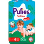 pufies Пелени гащички Fashion&Nature, Extra Large, Размер 6 (15+ kg), 36 бр (10472851)