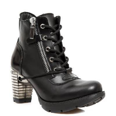 високи ботуши NEW ROCK - Itali Negro - Nomada Negro - Trail Negro, черни - M. TR041-C2