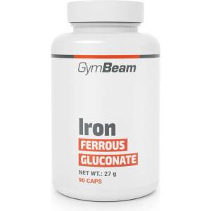 GymBeam Железен глюконат 90 капс