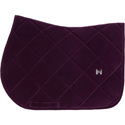 Maximilian Equestrian Velvet podsedlová podložka Amethyst