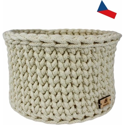 Ošatka na pečivo háčkovaná "M" Asa Selection COPPA KURO P.20cm