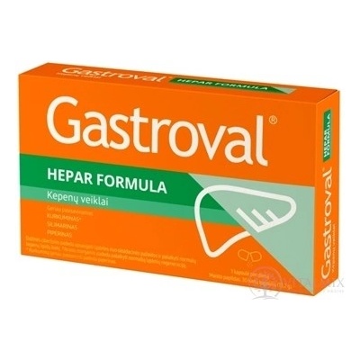 Gastroval Hepar Formula 30 kapslí