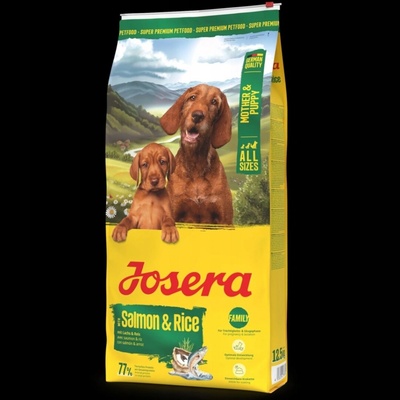 Josera Mother & Puppy losos s ryžou 12,5 kg