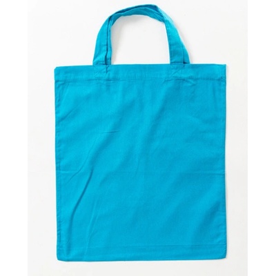 Printwear Bavlnená taška s krátkymi ušami XT002 Light Blue