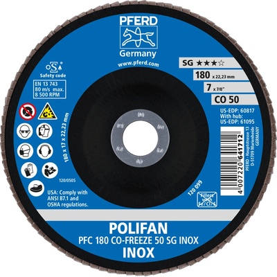 Pferd lamelový brúsny kotúč 180 mm 67718050