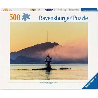 Ravensburger Пъзел Ravensburger от 500 части - Фарът Гофарнес, Норвегия (12001658)