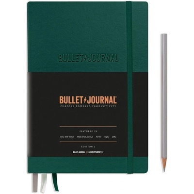 Leuchtturm1917 Bullet Journal Edition 2 Medium A5 zelený – Zbozi.Blesk.cz