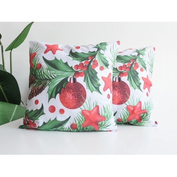 Xpose bavlna Vianočná Cezmína 40 x 40 cm 2ks