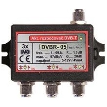 IVO DVBR-05-X aktivní rozbočovač 3x pro DVB-T