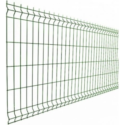 PSK Plotový panel 3D eko, výška 1230 mm, oko 55 x 200 mm, zelený