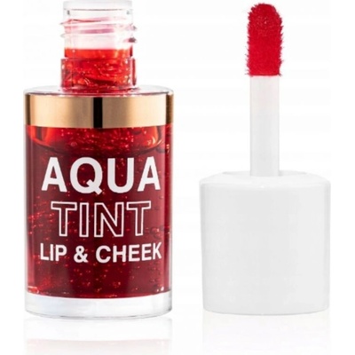 Topface tekutá rtěnka a tvářenka s kyselinou hyaluronovou Aqua Tint 001 10 ml