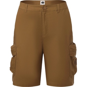 Pretty Green Мъжки къси панталони Pretty Green Cargo Shorts Mens - Brown