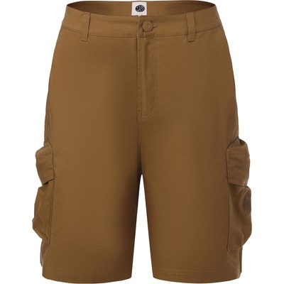 Pretty Green Мъжки къси панталони Pretty Green Cargo Shorts Mens - Brown