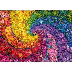 Schmidt Spiele - Puzzle Swirling colours in bloom - 2 000 piese