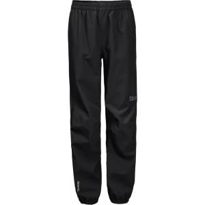 Jack Wolfskin Детски водоустойчив панталон Jack Wolfskin Kid's Rainy Days Pants Waterproof trousers - Black - размер 104 (EU) (703-3857-0112)