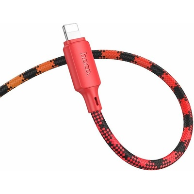 Hoco X116 USB A to Lightning 2,4A 1m červený