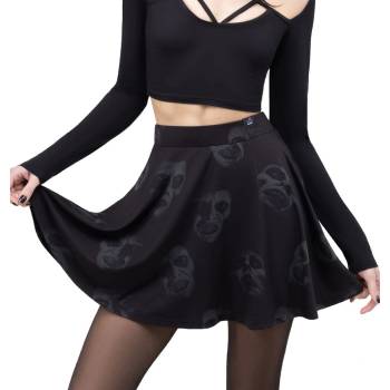 KILLSTAR Дамска пола KILLSTAR x THE EXORCIST - Excellent Day For An Exorcism Skater - Black - KSRA012735