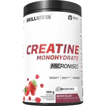 Skill Nutrition Micronised Creatine Monohydrate - Flavoured [500 грама] Горски плодове