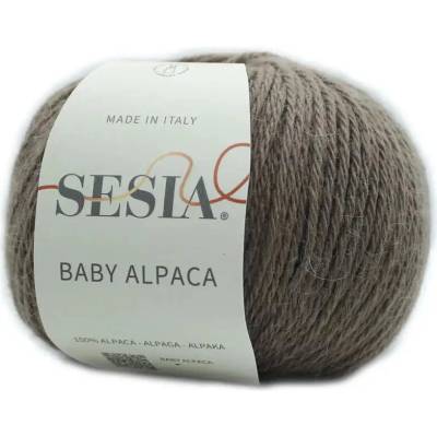 Manifattura Sesia Sesia Baby Alpaca 1971 Hnědošedá