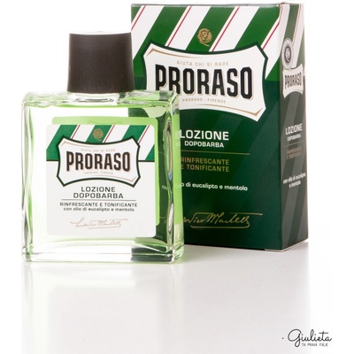 Proraso Green osviežujúca voda po holení (Eucalyptus Oil and Menthol) 100 ml