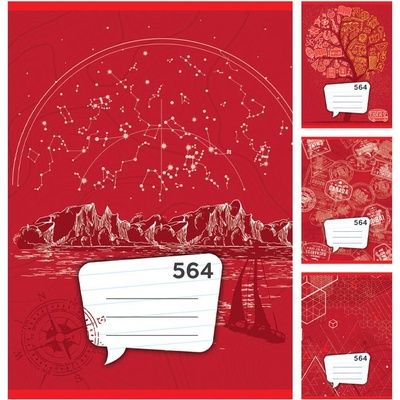 Тетрадка Junior A5 60 л. тв. к. телче ред (A5 60)