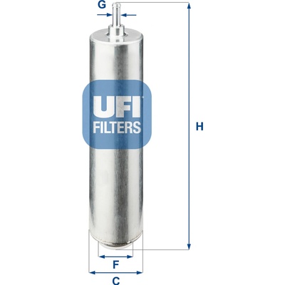 UFI Palivový filter 3185200